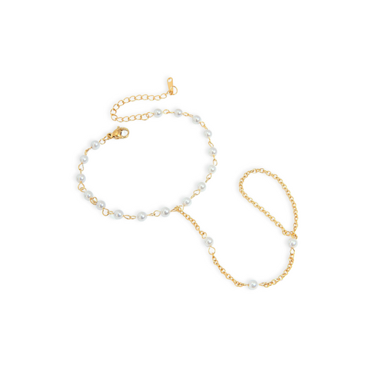 The Julia Pearl Hand Chain